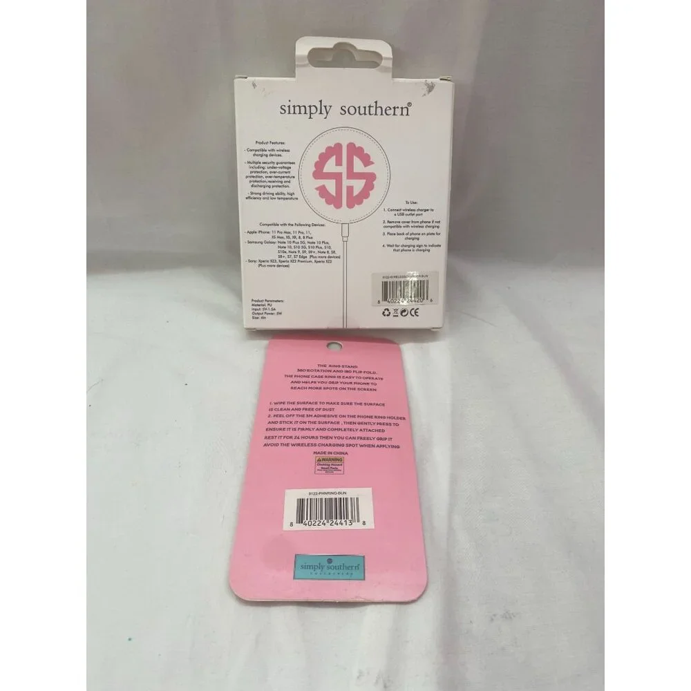 Simply Southern Messy Bun Life Wireless Charger & Phone Holder Kickstand